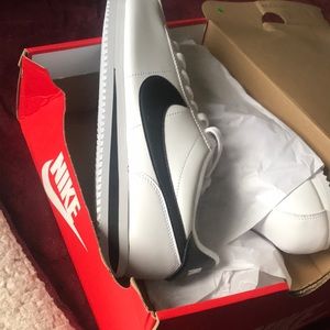 Cortez Basic Leather Black/White